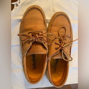 Timberland brown boat shows. Men size 9